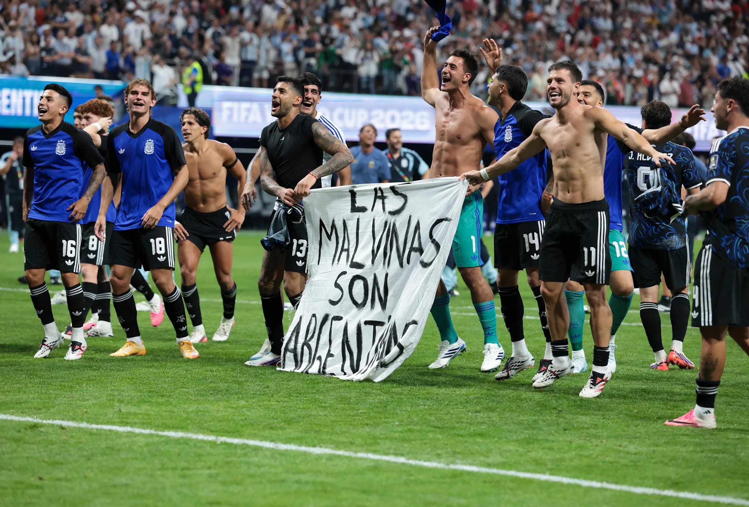 Ikipe ya Argentine ishobora guhanwa na FIFA nyuma y'uko itsinze u Bwongereza mu Gikombe cy’Isi