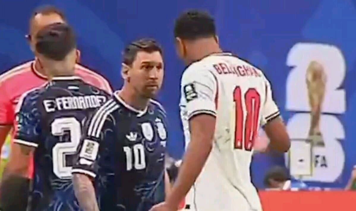 ‎Jude Bellingham yahishuye amagambo yaganiriye na Lionel Messi bahanganye