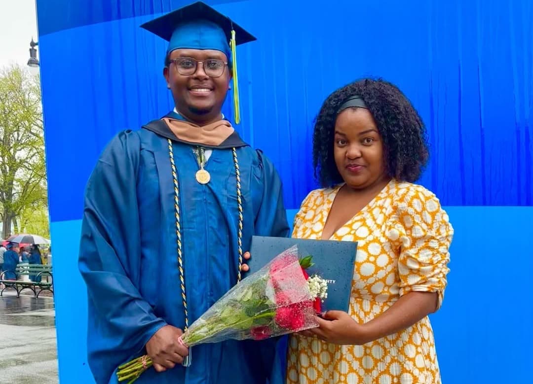 Umugabo wa Clarisse Karasira yahawe Master’s ya kabiri